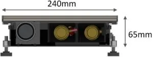 LC65 teknik ölçü çizimi