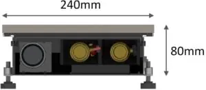 LC80 teknik ölçü çizimi
